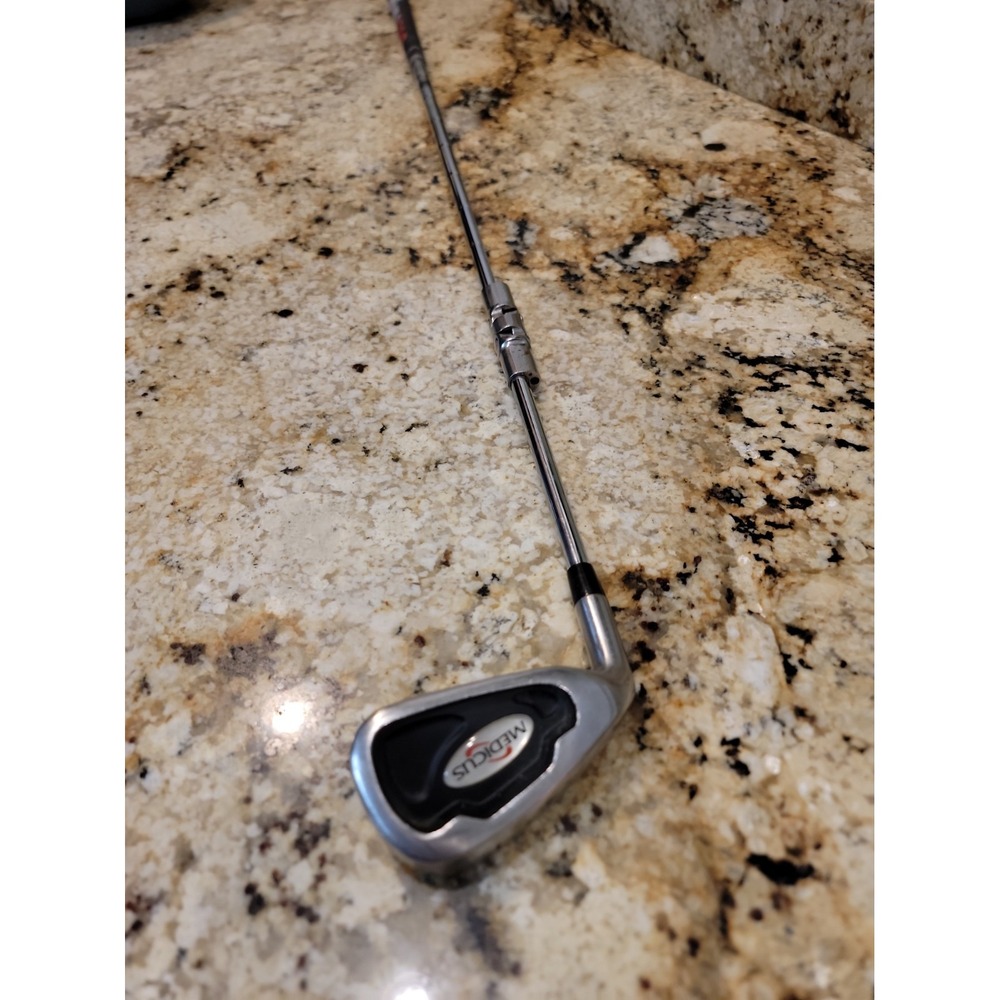 Medicus Dual Hinge Left Hand 7 Iron 37" Training Golf Club Swing Trainer Tacgrip